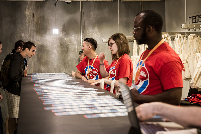 Registration at SmashingConf